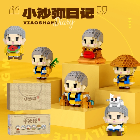 ( Giá 1 con - Bộ 6 con - Đặt Số Lượng 6 ) Đồ Chơi Lắp Ghép Lego ComBo 6 Mẫu Nhân Vật Sư Thiếu Lâm Tự - Full Box - Sku : LG-W1330 ( VAT 001-C6-90 ) K121-T1-S2,s3