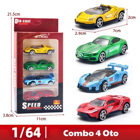 Mô Hình Xe Vỉ 4 Oto Hợp kim Bản B - Dài 7cm - cao 2cm - nặng 200gram - Figure Oto - FULL BOX : box màu - SKU : oto439 - K71-T2-S10