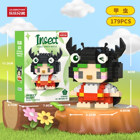 Combo 3 Bộ lắp ghép côn trùng 179pcs. SKU: LG-W1509-10 ( VAT 001-C3-11 ) - K112-T2-S10