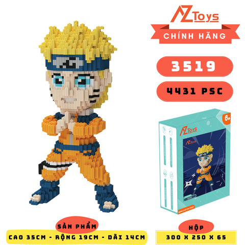 LG - 3519 - Naruto 35cm - Sỉ Lẻ 79k - Sỉ Thùng 72k - Thùng 24 con - ship từ kho Hà Nội