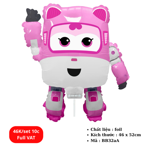 Set 10 chiếc Bóng bay dễ thương cho bé (có que cầm tay) - SKU : BB32aA - (VAT: 011-04-29*) - K1-T2-S12