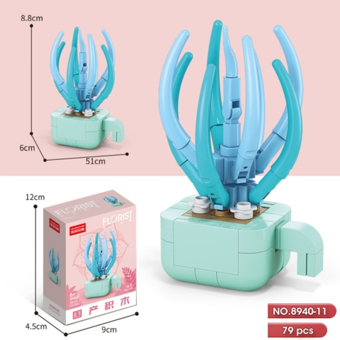 Bộ lắp ghép Hoa 79pcs. SKU: LG-8940-11 ( VAT 001-06-11 ) K130-T1-S11