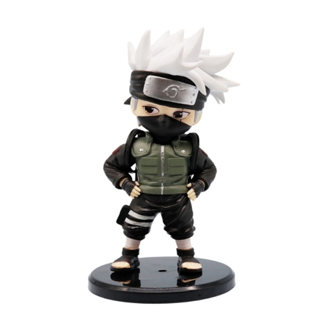 Mô hình Kakashi dáng đứng đeo cặp cao 14.5cm hàng nét siêu chất lượng - Figure Naruto - No box - (VAT MH001)-  K30-T1-S8