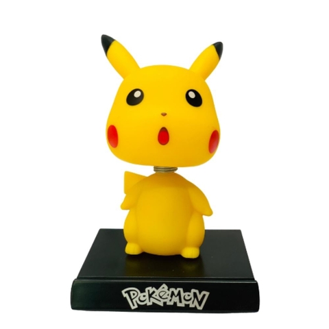 Mô Hình Pokemon Pikachu lắc đầu - Bộ lắc đầu - Có Box màu