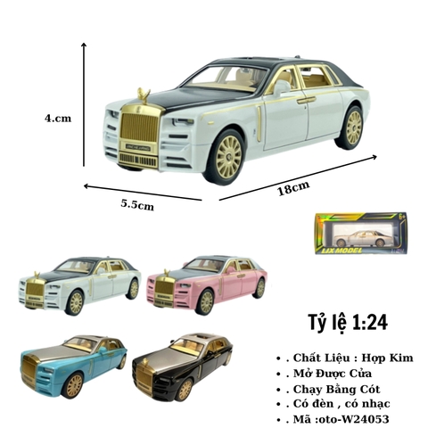 Mô hình Xe Ô tô hợp kim cao cấp tỉ lệ 1:24 - SKU : oto-W24053 ( VAT :003-01-150 )