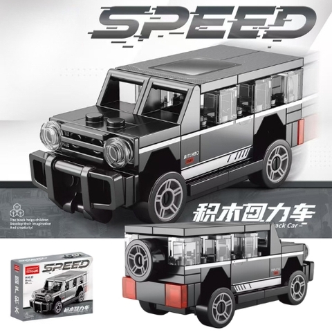 Đồ Chơi Lắp Ghép Lego Xe mẹc g63 Đen - 63 hạt - Full Box - Sku : LG-41-09 -  K54-T1-S6