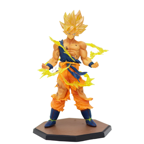 Mô hình đồ chơi - SonGoku super saiyan siêu đẹp kèm hiệu ứng - Dragon Ball - No Box