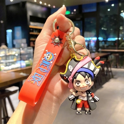 Móc Khóa Luffy siêu đẹp . Dây móc dài : 10cm - Mô Hình Cao : 6cm - Nặng 50gram K79-T7-S10