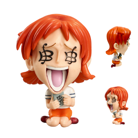 Mô hình đồ chơi -  Nami cực dễ thương -  One Piece - Bộ Chibi - N1-K29-T2-S3