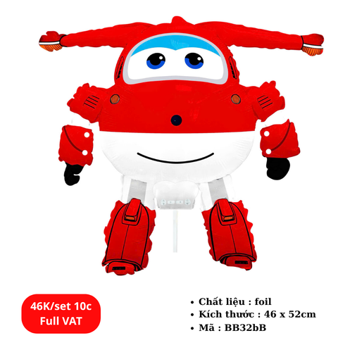 Set 10 chiếc Bóng bay dễ thương cho bé (có que cầm tay) - SKU : BB32bB - (VAT: 011-04-29*) - K2-T2-S12