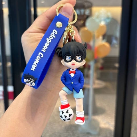 Móc Khóa Conan dẫm bóng . Dây móc dài : 10cm - Mô Hình Cao : 7cm - Nặng 50gram K75-T4-S8