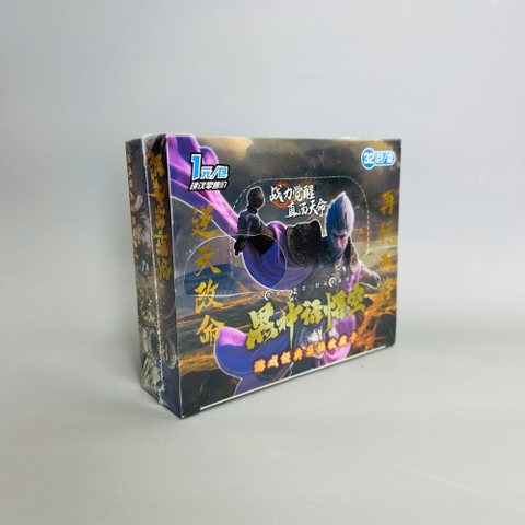 Hộp Pack thẻ wukong bản A - 1 Hộp = 32PACK - Mỗi pack có 5 thẻ- Cao 13cm - rộng 14cm N3-K20-T4-S2