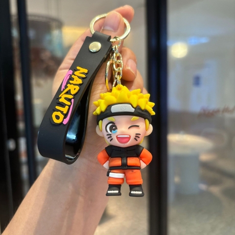 Móc Khóa naruto nháy mắt - Dây móc dài : 9.5cm - Mô Hình Cao : 6cm- Nặng : 50gram - No Box : bọc túi OPP N3-T3