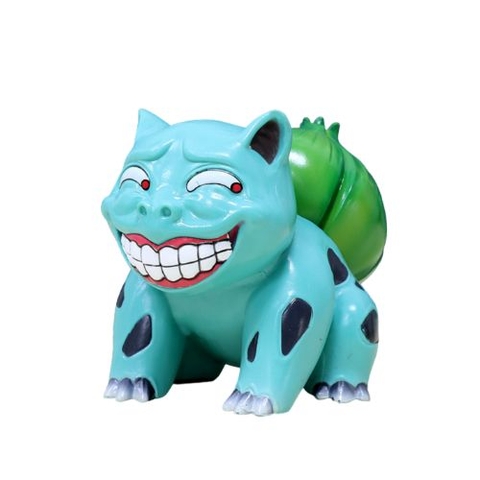 Mô Hình đồ chơi -  Bulbasaur bựa siêu dễ thương - Pokemon - Bộ Pokemon - Có Hộp Màu