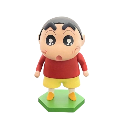Mô Hình Shin bút chì áo đỏ - Cao 13cm - nặng 300gram - Figure Cậu Bé Bút Chì - Hộp Màu - K19-T1-S10