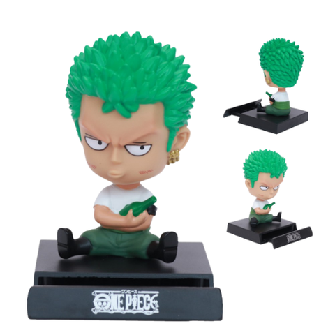 Mô Hình đồ chơi - Roronoa Zoro Chibi lắc đầu  - One Piece