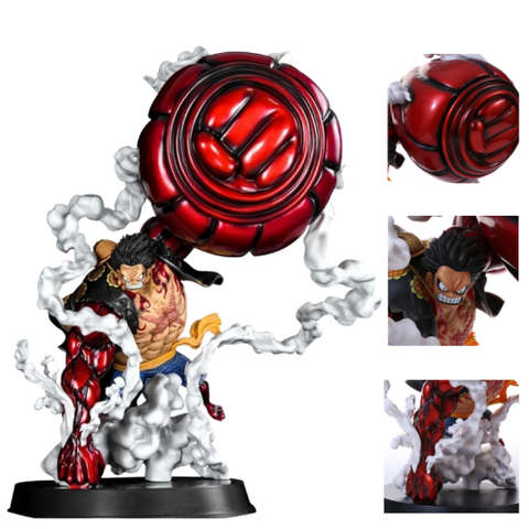 Mô hình đồ chơi - Luffy gear 4  snake man - hàng loại đẹp - One Piece - Có Hộp Màu