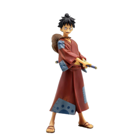 Mô hình đồ chơi - Luffy ở wano quốc Cao 17cm - One Piece - Bộ wano - (VAT MH001-01)  - K17-T1-S1