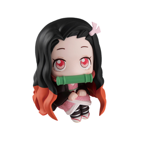 Mô hình đồ chơi - figure Demon Slayer Nezuko bản chibi - Kimetsu No Yaiba - No Box - N1-K29-T1-S3