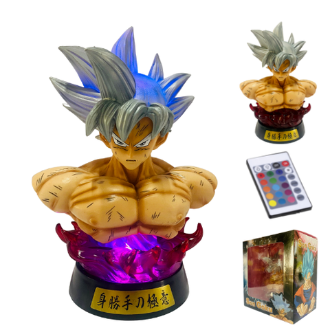 Mô hình đồ chơi - SonGoku bản năng vô cực Tượng Bán Thân + có led - Dragon Ball - Có Hộp Màu