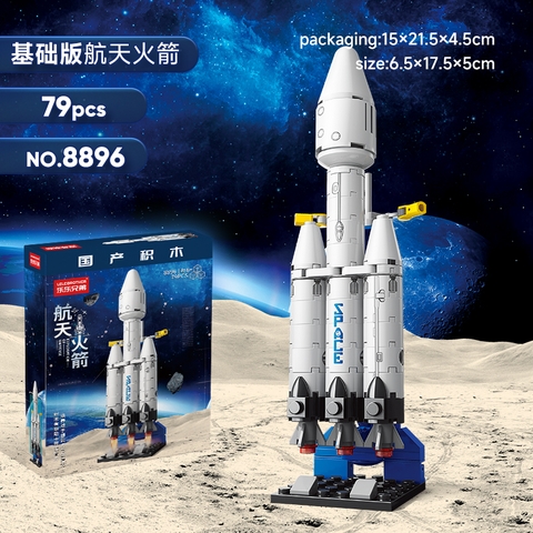 Bộ Lắp Ghép Mô HÌnh Tên Lửa Falcon Heavy. SKU: LG-8896 ( VAT 001-25-11) - K81-T1-S3