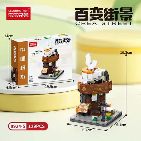 Bộ Đồ Chơi Lắp Ghép Mô Hình Cửa Hàng 129pcs - LG-8924-5 ( VAT 001-11-11) K120-T1-S5 - K120-T3-S5