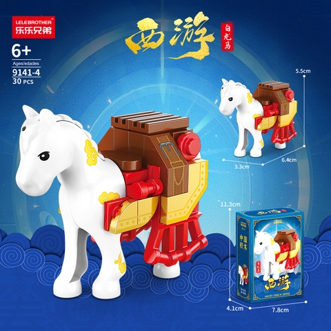 Combo 3 Bộ Lego Bạch Long Mã 30pcs. SKU: LG-9141-4-C ( VAT 001-C3-11) - K113-T2-S4