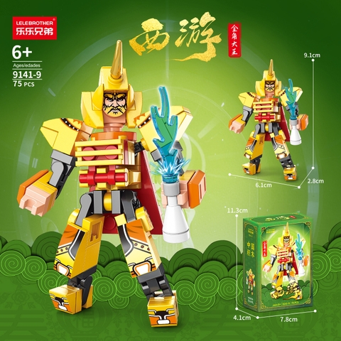 Combo 3 Bộ Lego 75pcs : SKU: LG-9141-9 ( VAT 001-C3-11 ) - K113-T2-S9