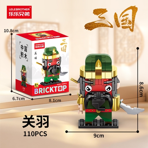 Bộ lắp ghép nhân vật Quan Vũ 110pcs. SKU: LG-9210-1 (VAT 001-17-11) - K108-T4-S1