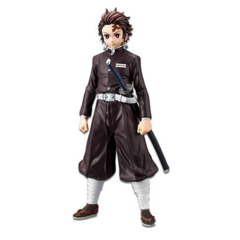 Mô hình đồ chơi - figure Demon Slayer Kamado Tanjirou Áo Đen - Kimetsu No Yaiba - No Box - K1-T1-S8 ( E - 3 )