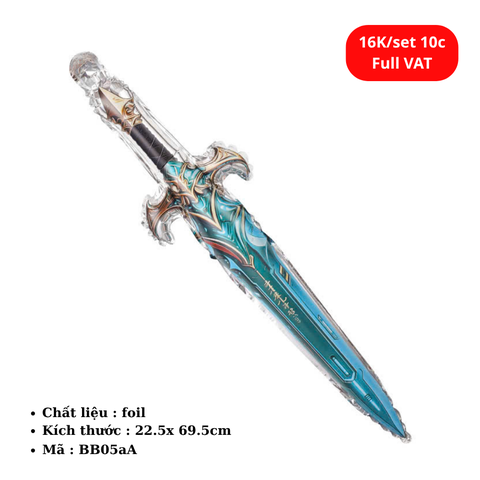 Set 10 Bóng bay cầm tay cho bé - SKU : BB05aA - (VAT: 011-02-10) - K15-T1-S4