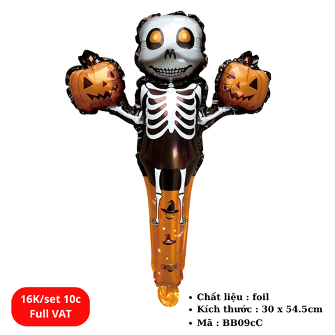 Set 10 Bóng bay cầm tay dễ thương cho bé - SKU : BB09cC - (VAT: 011-02-10) - K2-T3-S8