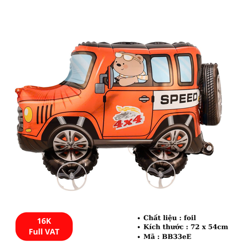 Bóng bay dễ thương có bánh xe dắt bộ cho bé - SKU: BB33eE - (VAT: 011-07-9*) - K3-T1-S9