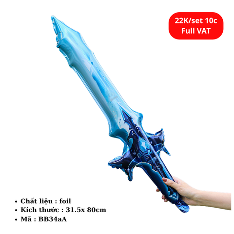Set 10 Bóng bay cầm tay - SKU : BB34aA - (VAT: 011-02-15) - K2-T2-S5