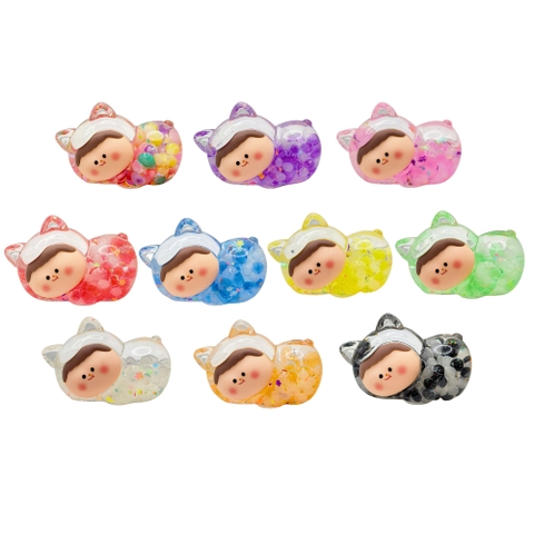 Mô hình charm hoàng tử nằm size to kích thước cao : 6.3cm Dài 9.5cm nhiều màu decor siêu xinh - no box -  ( VAT : DOTTHN ) K149-T1-S1,2,3