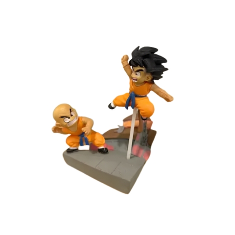Mô hình DragonBall goku vs krillin chiến đấu cao 8cm nặng 40g SKU : DB339 ( VAT : MH001-02 ) K150-T2-S7