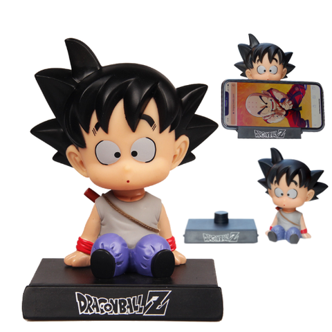 Mô Hình đồ chơi - Son Goku Áo Xám Lắc Đầu - Dragon Ball - Bộ lắc đầu - Có Hộp Màu - SKU: 92C - (Vat: MH001-01) - K71-T1-S5