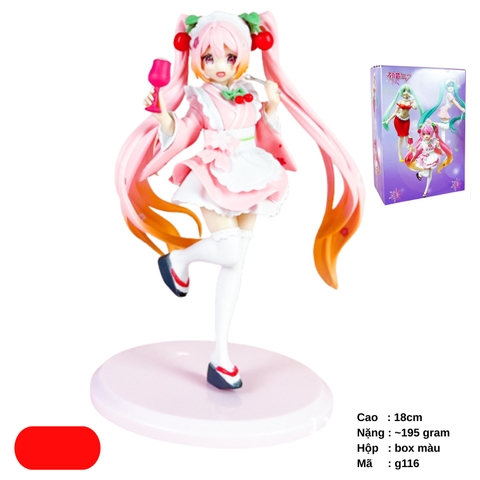 Mô hình nhân vật nữ (No brand) cao 18cm , nặng 195g- SKU : g116  (VAT: 002-06-50 ) K149-T3-S2