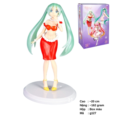 Mô hình nhân vật nữ (No brand) cao 20cm , nặng 162g - SKU : g127  (VAT: MH002) K146-T3-S9