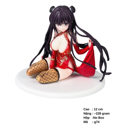 Mô hình nhân vật nữ (No brand) cao: 12cm, nặng: 228g - No box - SKU : g74  (VAT: 002-06-60) K149-T2-S7
