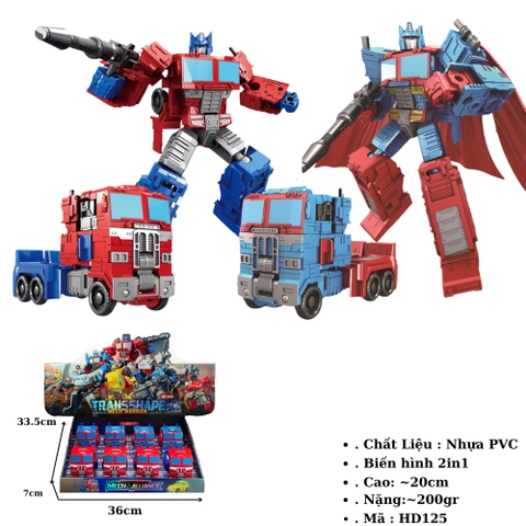 Đồ Chơi Robot Biến Hình Optimus Prime. SKU: HD125 - K86-T2-S6