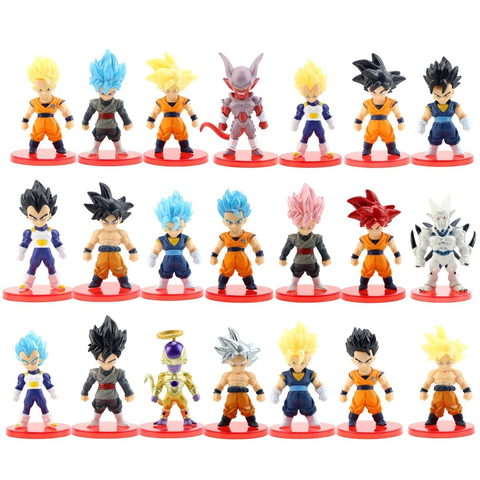 Combo 21 nhân vật dragon ball chibi WCF Bản A - Cao 6-7cm - nặng 300gram - Dragon Ball - no box , bọc túi opp - K24-T1-S8 - Bộ 21 Nhân Vật - SKU : DB147 ( VAT : 002-02-130 )