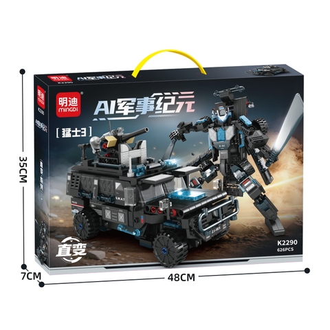 Bộ Lắp Ghép Robot Xe Tăng Biến Hình. SKU: LG-K2290 - ( Vat : 001-22-50 )-K152-T3-S10