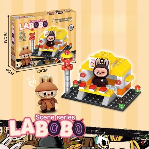 Đồ Chơi Lắp Ghép labobo trong cửa hàng - 64 hạt - Full Box - Sku : LG-LBB8421-01