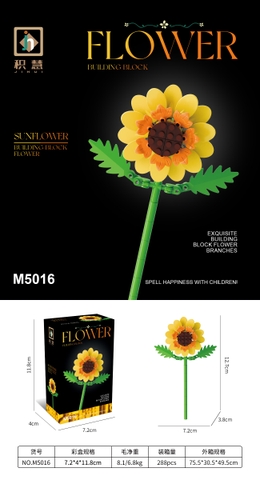 Combo 3 Bộ Lắp Ghép Cành Hoa. SKU: LG-M5016-C ( VAT 001-C3-11 )