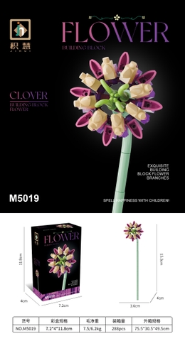 Combo 3 Bộ Lắp Ghép Cành Hoa. SKU: LG-M5019-C ( VAT 001-C3-11 )