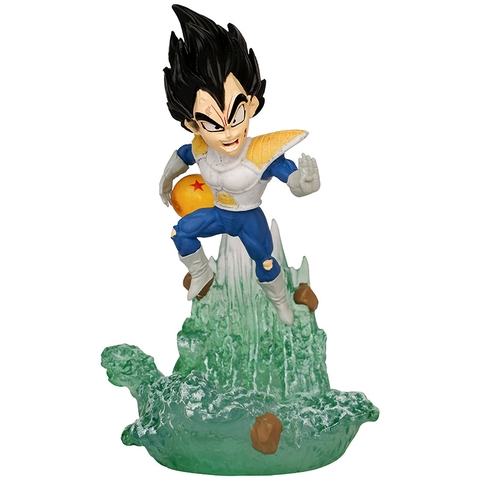 Mô hình DragonBall Vegeta Chibi G5 - Cao 11cm - rộng 8cm - nặng 120gram - Dragon Ball - Hộp Màu - (VAT mh001) - K6-T3-S9