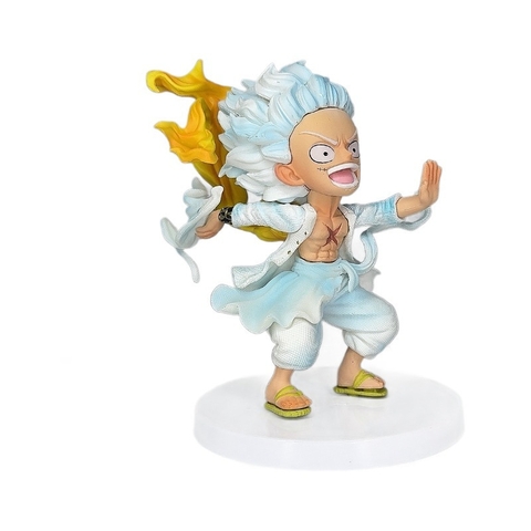 Mô Hình Cướp Biển ( No Brand) chibi trạng thái chiến đấu - cao 14.5cm - nặng 300gram - Hộp Màu -(VAT : G873-84) - N3-B1-S3