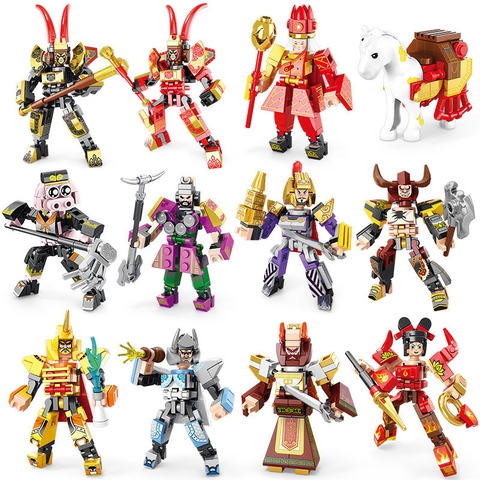 Combo bộ 12 nhân vật Tây Du ký . SKU: LG-9141 ( VAT 001-C12-60 ) - K98-T2-S5