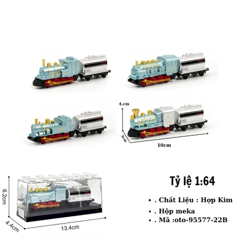 Mô hình tàu hỏa trong hộp meca - SKU : oto-95577-22B ( VAT : 003-06-20 ) - K157-T2-S6